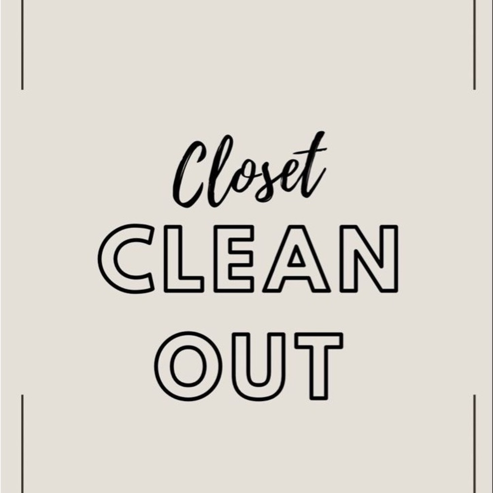 Closet cleanout
